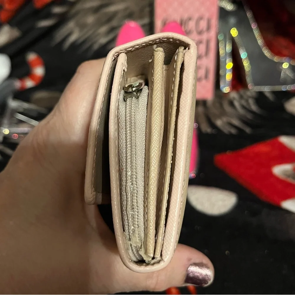Vivienne Westwood EUC Tan Leather Orb Zip Around Wallet - Picture 11 of 13